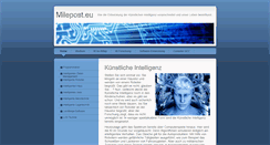 Desktop Screenshot of milepost.eu